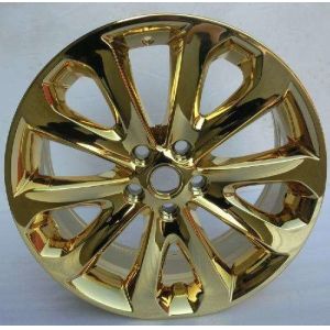 Touch Screen PVD Vacuum Coating Machine For Vehicle Wheel