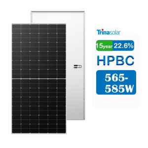 Quality MC Compatible Connector Trina 210MM Single Glass Solar Panel 565W 570W 575W 580W MONO P Type for sale