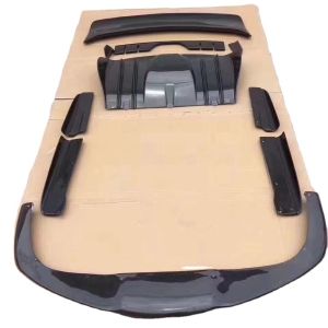 For Ferrari F430 Body Kit F430 Upgraded HAMANN Style Front Shovel Diffuser