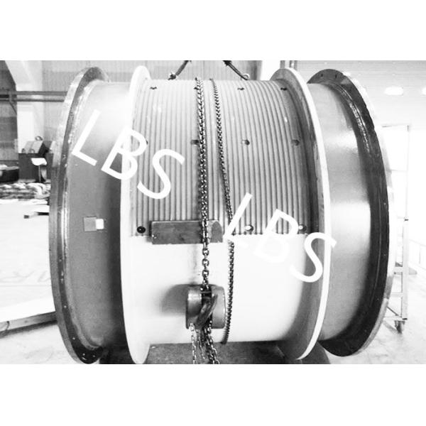 High Strength Steel Anchor Winch Drum Rope Winch Drum RINA NK Approved