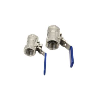 1/4" to 4" 1000wog CF8m 1PC Locking Stainless Steel Ball Valve Customized