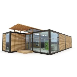 Steel Frame Galvanized Steel Bending 180g 20ft 40ft Prefab Home with Modern