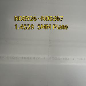 Quality Stainless Steel Plate Material AL6XN SB688 NO8367 With 3.1 Cert 6000 x 1250 x 25mm for sale