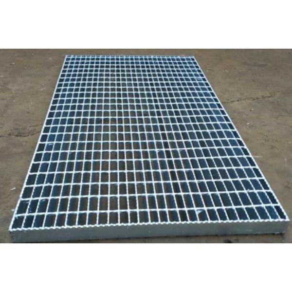 Buy Hot Dip Galvanized Serrated Grating Square Hole Steel Bar Grating at wholesale prices