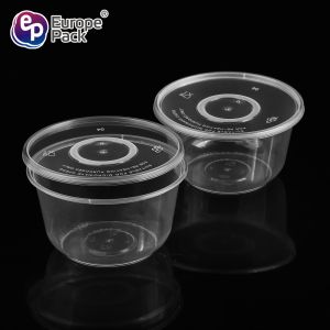 Wholesale disposable PP plastic soup bowl microwave noodle soup bowl