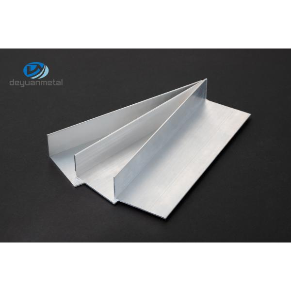 Buy 6063 Aluminum Mill Finish Angle Profiles , 25x50mm Aluminium Extrusion Angle at wholesale prices
