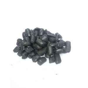 Black Solid Coal Tar Pitch Of Graphite Electrode 1.15 - 1.25 Relative Density