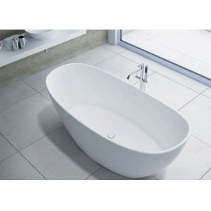 UV Resistant Oval Freestanding Bathtub Low Thermal Conduction