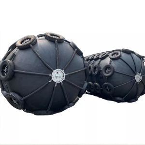 STS ISO17357 Yokohama Rubber Fender 50kPa Floating Berth Fender