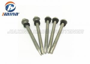 China Free Samples Alloy Steel Hot Dip Galvanized Self Drilling Screws and EPDM Washer on sale