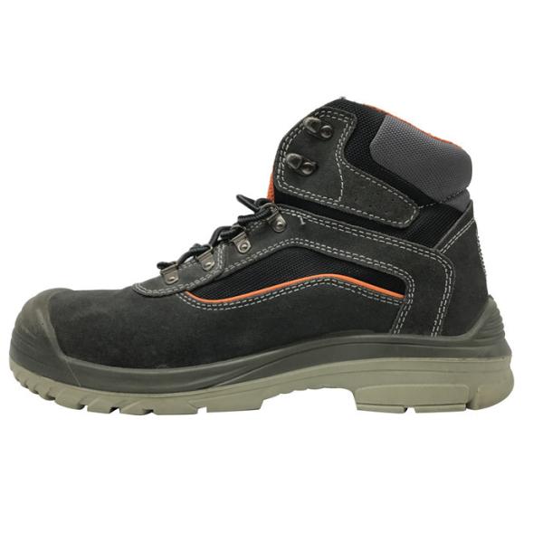 Buy Grey Army Winter Boots First Layer Cow Leather With Water Absorption Insole at wholesale prices