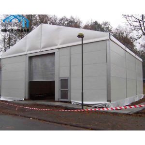 Commercial Industrial Warehouse Tent With Sandwich Rock Wool Wall