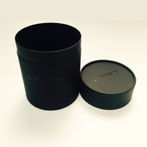 Hot Foil Stamping H220mm Biodegradable Tube Carton Packaging