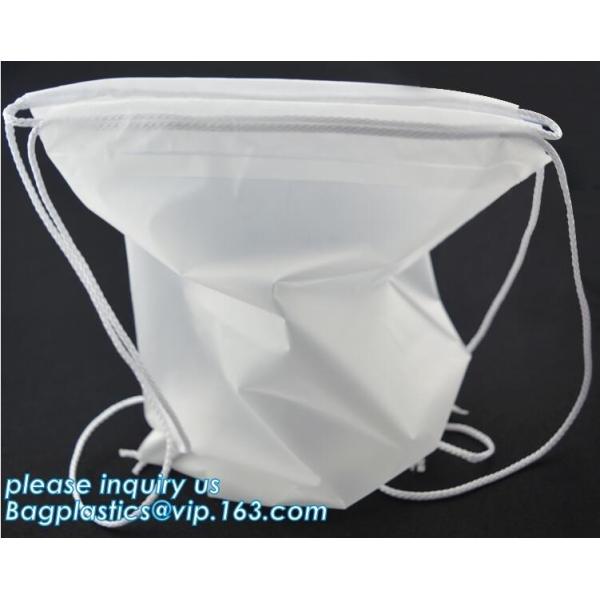 Buy Washable Biodegradable Laundry Bags Drawstring Household Cleaning at wholesale prices