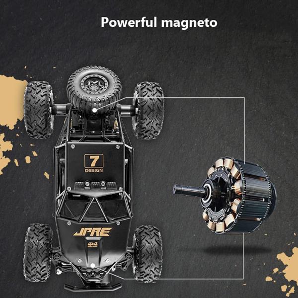 1 18 4WD Electric RC Cars Rechargeable 2.4Ghz Off Road Rock Crawler for Kids Gifts