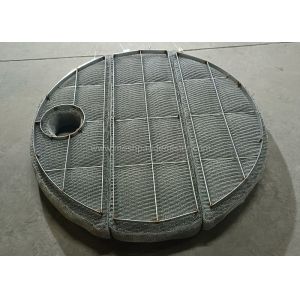 Ss316 Donut Mesh Pad Mist Eliminator Stainless Steel