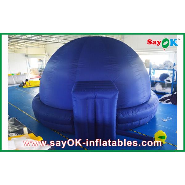Buy Blue Inflatable Planetarium Dome Projection Cloth For Teaching at wholesale prices