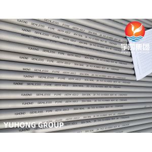 China ASTM A312 TP304 / TP304L SMLS Austenitic Stainless Steel Pipes on sale