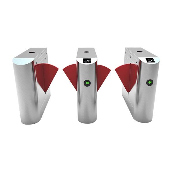 Buy LED Indicator 35W SUS304 Access Control Flap Barrier Face Recognition at wholesale prices