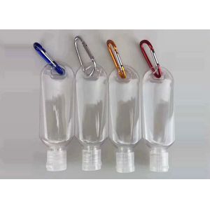 50ml PVC PETG Refillable Shampoo Bottles , Cosmetic Dispenser Bottle With