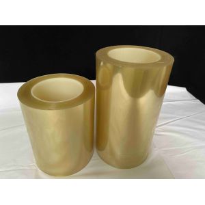 Clear Rubber Removable Adhesive Tape Hot Melt Reusable PE Film