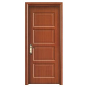 Customizable Surface Treatments WPC Hollow Door with Heat Insulation and
