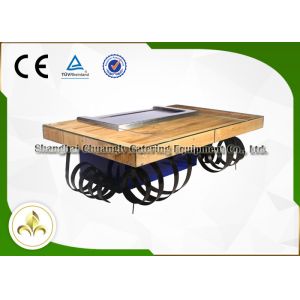 Quality Fleeting Times Teppanyaki Hibachi Grill Equipment , Japanese Restaurant Grill Table for sale