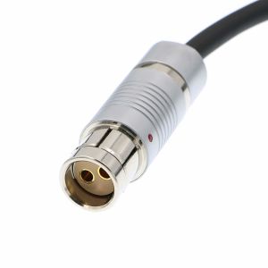 Custom Length Arri Power Cable Fischer 2 Pin Female Plug To Original XLR 3 pin