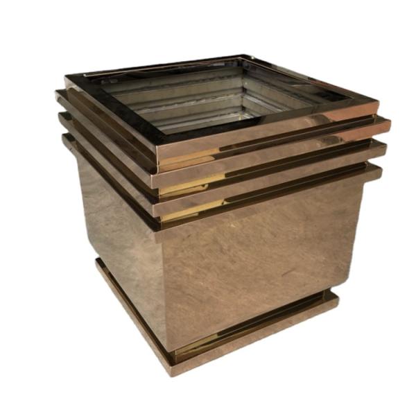 Rectangular outdoor modern large flower pots square planters