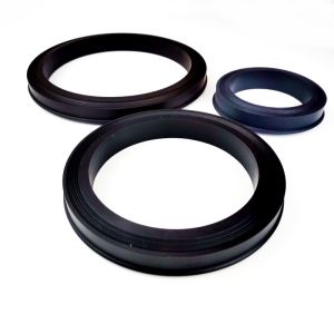 Oil Resistant Wear-resistant Rubber Hammer Union Lip Seal Rings For Oilfield
