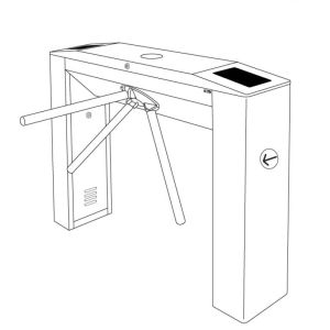 Smart Lock Tripod Turnstile Gate