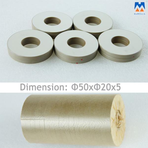 High Quality Piezoelectric Ceramic Rings For Ultrasonic Welding Transducer