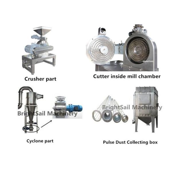 Buy 800kg/H Commercial Spice Grinder Stainless Steel Sugarcane Grinding Machine at wholesale prices