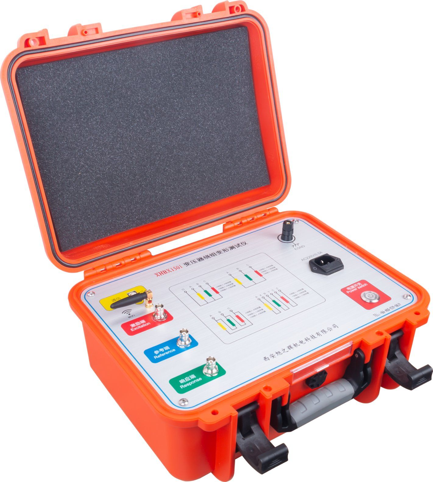 China XHBX1501 Transformer Winding Deformation Tester with FRA Technology on sale