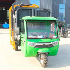 China Factory Rubbish Collection 1 Ton Compactor Mini Garbage Trucks Side Loader