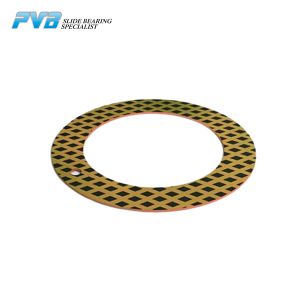 Steel Back CuSn10Pb10 Bronze Alloy Graphite Filled Bimetal Bushing