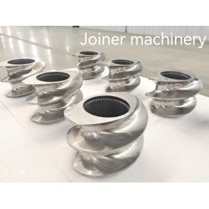 CNC Maching 41CrAlMo7 38CrMoAla Double Screw Extruder Machine Screw Segments