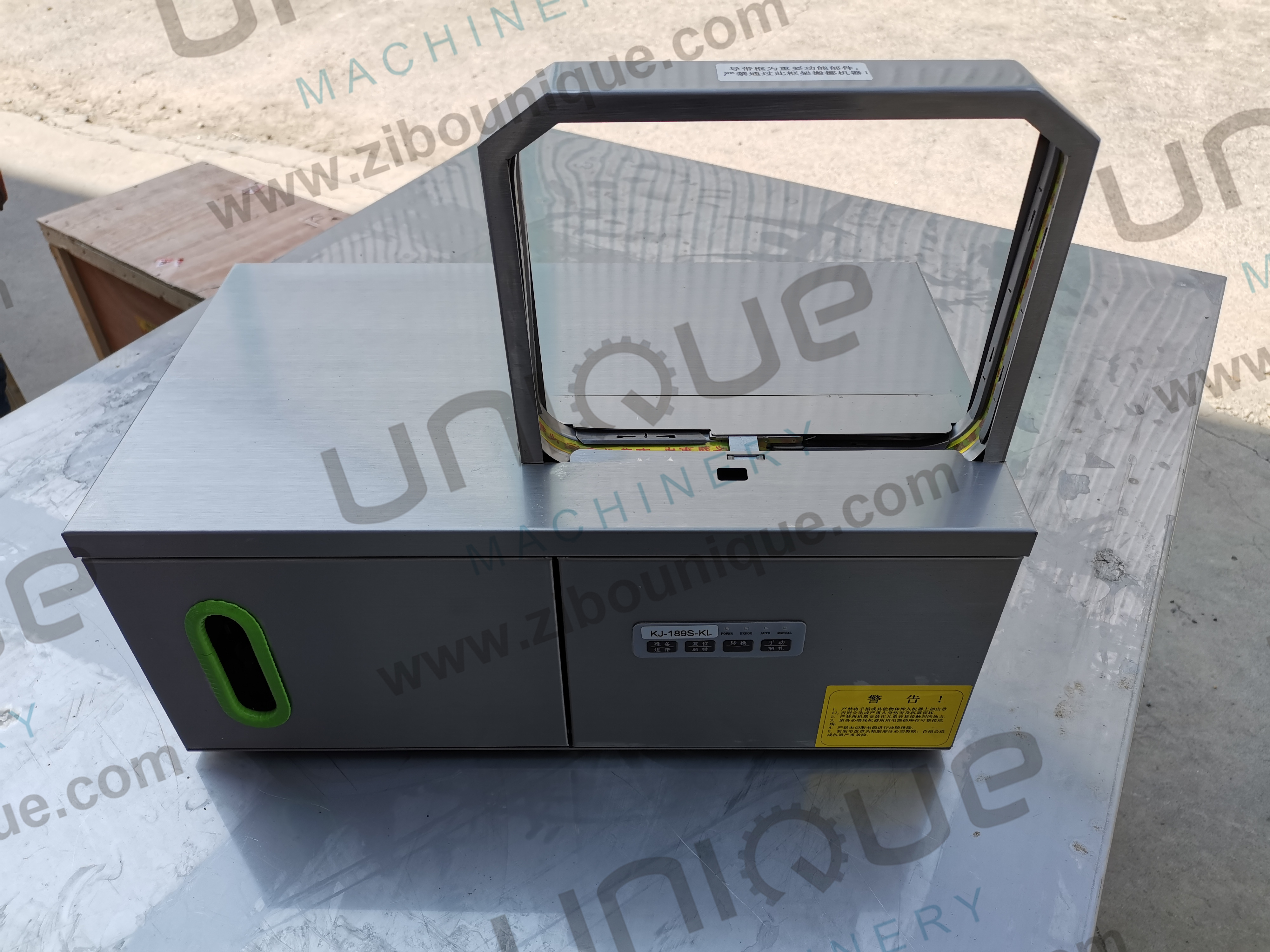 Easy to Operate Automatic Induction Banding Tying Machine for Food and Vegetable Binding