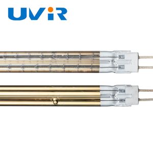 Gold Coating Medium Wave IR Lamp 1060mm 6200W 400V