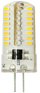 LED G4 3W 110/220V 3014 Silicone Chandelier Crystal Indoor Lamp Indoor Light New Item House Office Used Project Saver