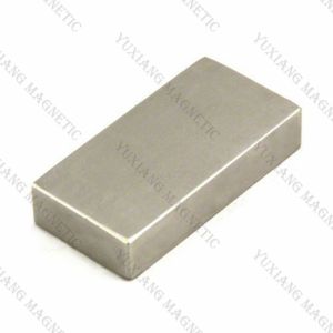 Thick Block Shape Neodymium Permanent Magnets 50x25x10mm With Tin Coated