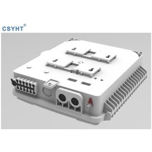 White ABS Plastic IP65 1x8 FTTH PLC Splitter 12 Core