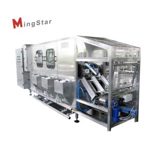 Low Water Consumption 300BPH 20 Liter Jar Filling Machine