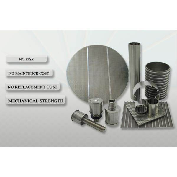 Stainless Steel Slotted Wedge Wire Screen Water Well Tube Drill Pipe
