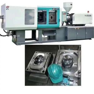 Horizontal Auto Injection Molding Machine Safety Helmet Making Machine