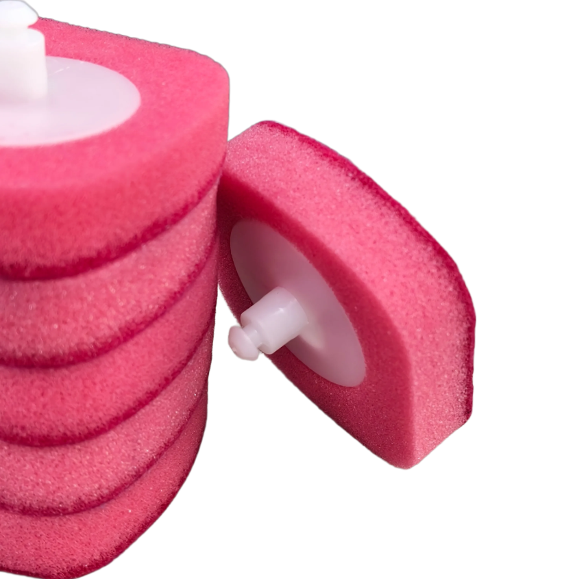 Donghui Wall-Mounted Disposable Toilet Brush System with Sponge Refills