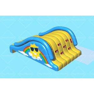 Quality Kids Home Use Swimline Inflatable Pool Super Water Slide Mini Size for sale