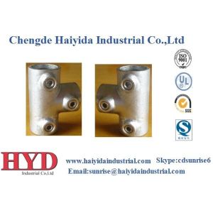 Quality Clamping fitting cast iron Tee for sale