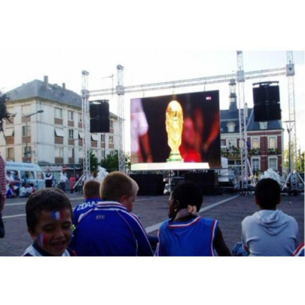 Ultra Thin Energy Saving HD Led Display / Large Led Screen Hire Wide Viewing Angle