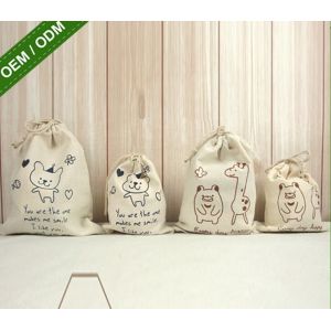 Shopping Bags Custom Made Logo Print Womens Jute Tote Handbags
